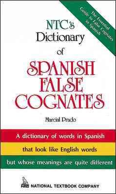 Imagen del vendedor de Ntc's Dictionary of Spanish False Cognates a la venta por GreatBookPrices