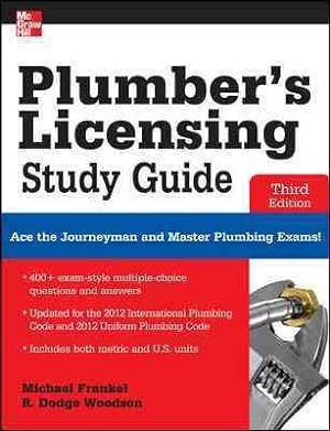 Seller image for Plumber's Licensing Study Guide for sale by GreatBookPrices