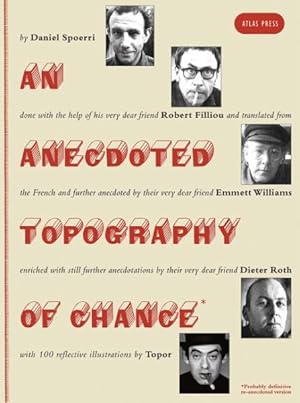 Imagen del vendedor de Anecdoted Topography of Chance a la venta por GreatBookPrices