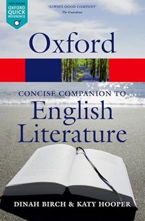 Seller image for Concise Oxford Companion to English Literature for sale by GreatBookPrices