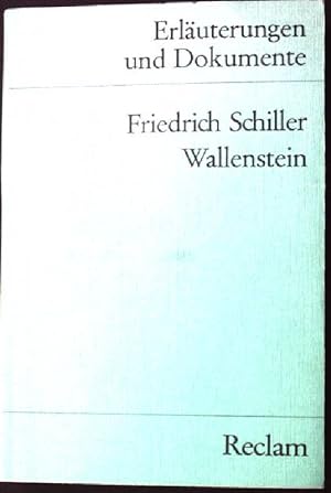 Image du vendeur pour Wallenstein. Universal-Bibliothek ; Nr. 8136 : Erl. u. Dokumente mis en vente par books4less (Versandantiquariat Petra Gros GmbH & Co. KG)