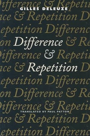 Immagine del venditore per Difference and Repetition venduto da GreatBookPrices
