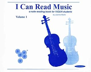 Immagine del venditore per I Can Read Music : A Note Reading Book for Violin Students venduto da GreatBookPrices