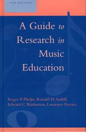 Immagine del venditore per Guide To Research In Music Education venduto da GreatBookPrices