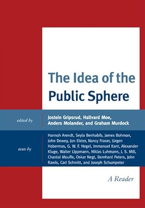 Imagen del vendedor de Idea of the Public Sphere : A Reader a la venta por GreatBookPrices