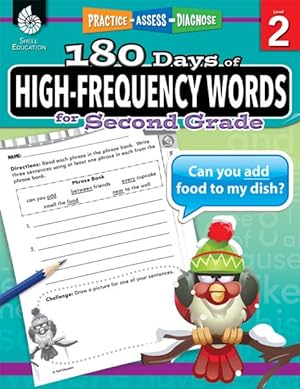 Imagen del vendedor de 180 Days of High-Frequency Words for Second Grade a la venta por GreatBookPrices