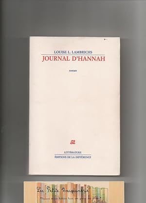 Bild des Verkufers fr Journal d'Hannah zum Verkauf von La Petite Bouquinerie