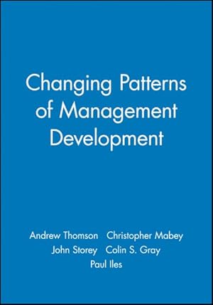 Imagen del vendedor de Changing Patterns of Management Development a la venta por GreatBookPrices