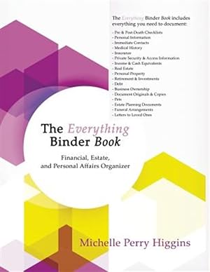 Seller image for The Everything Binder Book: Financial, Estate, and Personal Affairs Organizer for sale by GreatBookPrices