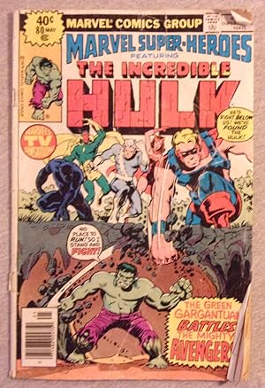 Bild des Verkufers fr Marvel Super Heroes (Featuring the Incredible Hulk), Volume 1, Number 80, May 1979 zum Verkauf von Book Nook