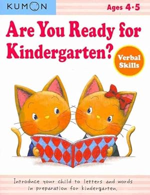 Imagen del vendedor de Are You Ready for Kindergarten? : Verbal Skills, Ages 4-5 a la venta por GreatBookPrices