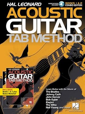 Seller image for Hal Leonard Acoustic Guitar Tab Method : Includes Audio Access; Combo Edition for sale by GreatBookPrices