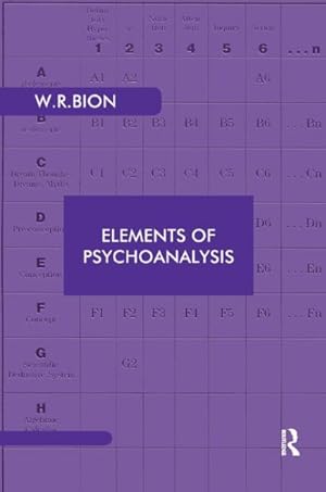 Bild des Verkufers fr Elements of Psycho-Analysis zum Verkauf von GreatBookPrices