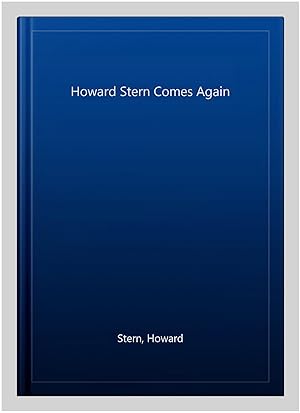 Seller image for Howard Stern Comes Again for sale by GreatBookPrices