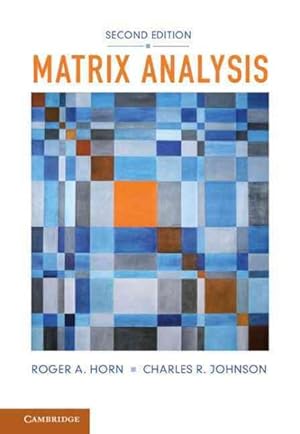 Imagen del vendedor de Matrix Analysis a la venta por GreatBookPrices