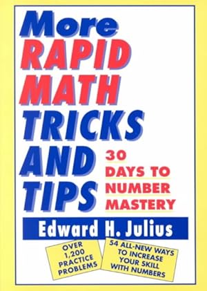 Seller image for More Rapid Math Tricks and Tips : 30 Days to Number Mastery for sale by GreatBookPrices