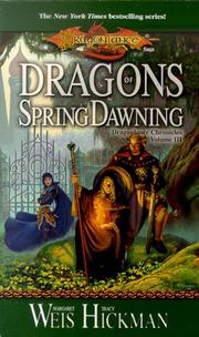Immagine del venditore per Dragons of Spring Dawning (Dragonlance Chronicles, Book 3) venduto da Brockett Designs