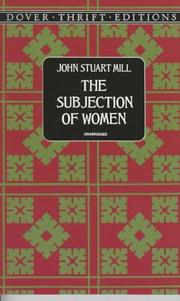 Seller image for The Subjection of Women (Dover Thrift Editions) for sale by Brockett Designs