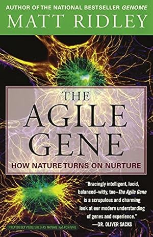 Image du vendeur pour The Agile Gene: How Nature Turns on Nurture mis en vente par Brockett Designs