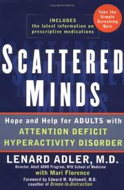 Seller image for Scattered Minds: Hope and Help for Adults with ADHD for sale by Brockett Designs