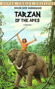 Bild des Verkufers fr Tarzan of the Apes (Dover Thrift) zum Verkauf von Brockett Designs