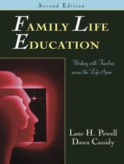 Seller image for Family Life Education: Working with Families Across the Life Span for sale by Brockett Designs