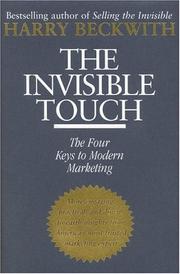 Seller image for The Invisible Touch: The Four Keys to Modern Marketing for sale by Brockett Designs