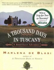 Seller image for A Thousand Days in Tuscany: A Bittersweet Adventure for sale by Brockett Designs