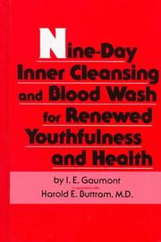 Seller image for Nine-Day Inner Cleansing and Blood Wash for Renewed Youthfulness and Health for sale by Brockett Designs