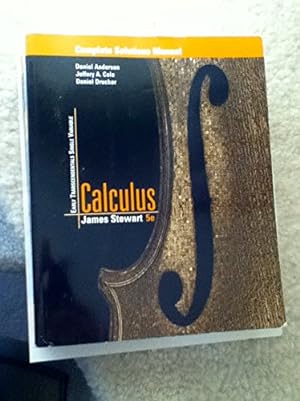 Image du vendeur pour Single Variable Calculus Early Transcendentals - Student Solutions Manual mis en vente par Brockett Designs