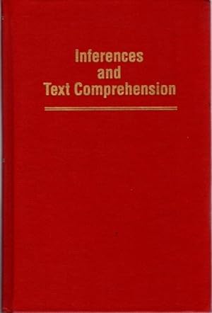Image du vendeur pour INFERENCES AND TEXT COMPREHENSIONS: The Psychology of Learning and Motivation: Volume 25: Advances in research and Theory mis en vente par By The Way Books