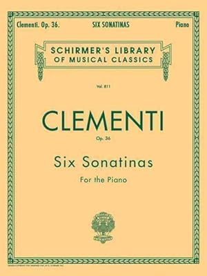 Seller image for Six Sonatinas for the Piano : Op. 36 for sale by GreatBookPrices