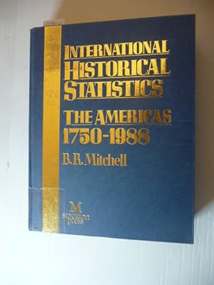 Immagine del venditore per International historical statistics : the Americas, 1750 - 1988 venduto da Gebrauchtbcherlogistik  H.J. Lauterbach