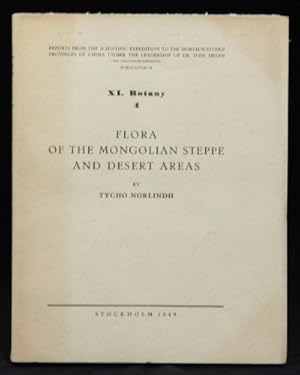 Imagen del vendedor de Flora of the Mongolian Steppe and Desert Areas. I. Pteridophyta, Gymnospermae and Monocotyledoneae (Typhaceae - Graminae). Illustrated. a la venta por Centralantikvariatet