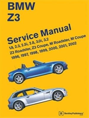 Image du vendeur pour Bmw Z3 Service Manual 1996-2002 mis en vente par GreatBookPrices