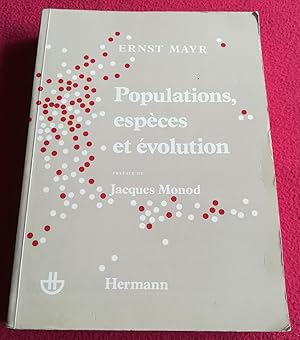 Seller image for POPULATIONS, ESPECES ET EVOLUTION for sale by LE BOUQUINISTE