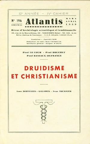 Revue Atlantis N°196 / 1959 / Druidisme et Christianisme / REIMPRESSION en facsimilé