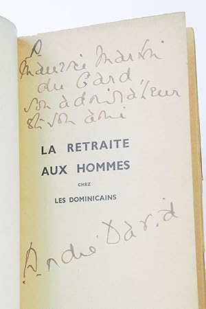 La retraite aux hommes chez les Dominicains