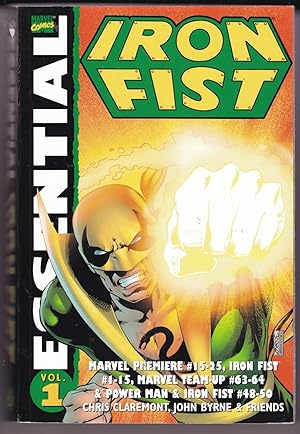 Image du vendeur pour Essential Iron Fist Volume 1, Vol. 1 (Marvel Essentials) mis en vente par TARPAULIN BOOKS AND COMICS