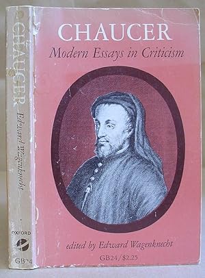 Image du vendeur pour Chaucer - Modern Essays In Criticism mis en vente par Eastleach Books