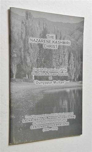 The Nazarene Kashmiri Christ: English Translation from Dunyapur Multan