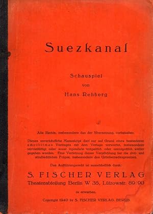 Imagen del vendedor de Suezkanal a la venta por Clivia Mueller