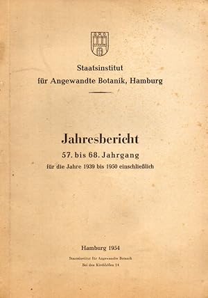 Immagine del venditore per Jahresbericht 57. bis 68. Jahrgang fr die Jahre 1939 bis 1950 venduto da Clivia Mueller