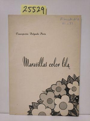 Seller image for MARAVILLAS DE COLOR LILA for sale by Librera Circus