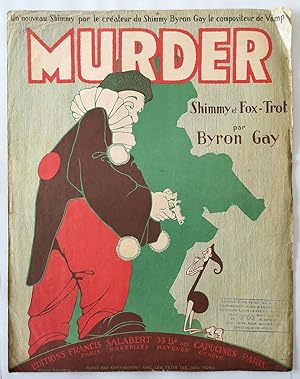 Murder. Shimmy et Fox-Trot par Byron Gay 1920