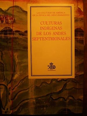 Culturas indígenas de los Andes Septentrionales. Seminario sobre la situación de la investigación...