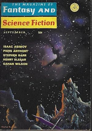 Seller image for The Magazine of FANTASY AND SCIENCE FICTION (F&SF): September, Sept. 1968 ("Sos the Rope") for sale by Books from the Crypt