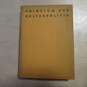 Bild des Verkufers fr Volkstum und Kulturpolitik - Eine Sammlung von Aufstzen (von Georg Schreiber signiert) zum Verkauf von Bookstore-Online