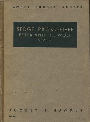 Bild des Verkufers fr Peter and the Wolf a musical Tale for Children Predro Y el Lobo cuente sinfonico para ninos Opus 67 englisch/spanisch zum Verkauf von Flgel & Sohn GmbH