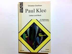 Bild des Verkufers fr Paul Klee : Leben u. Werk. Christian Geelhaar / dumont-kunst-taschenbcher ; 8 zum Verkauf von Antiquariat Buchhandel Daniel Viertel